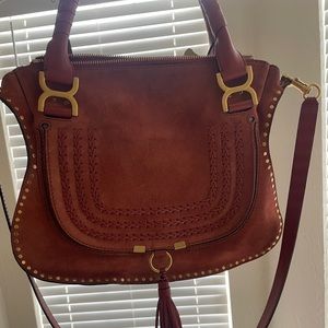 Chloe Marcie Medium, terracotta red